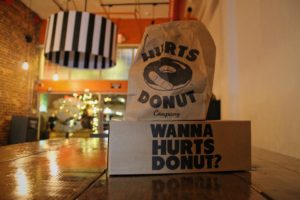 Hurts Donut Company celebrated their third anniversary on Nov. 18th. Photo by Amelia McIntosh. 