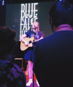 Makayla Scott, Lead singer in Blue False Indigo